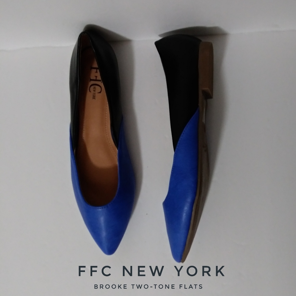 FFC NEW YORK- Brooke Two-Tone Flats